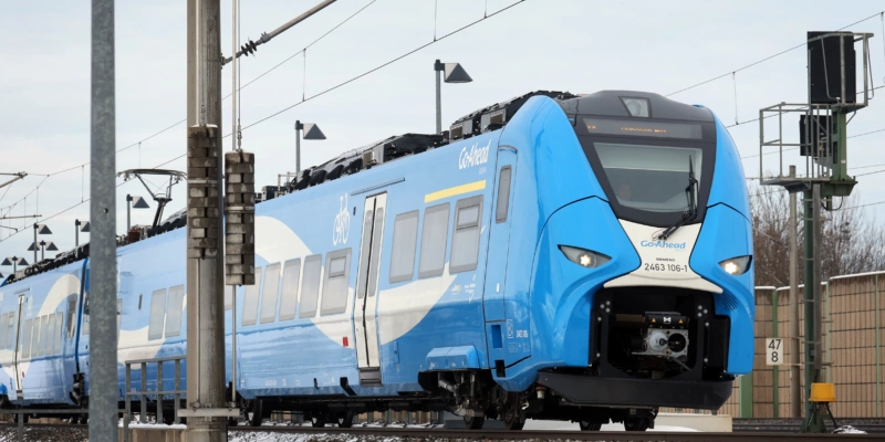 Ein Besitzerwechsel steht bevor: Go-Ahead-Regionalzüge wie dieser in Bayern fahren künftig für die österreichische Staatsbahn. Foto: Karl-Josef Hildenbrand (Keystone)