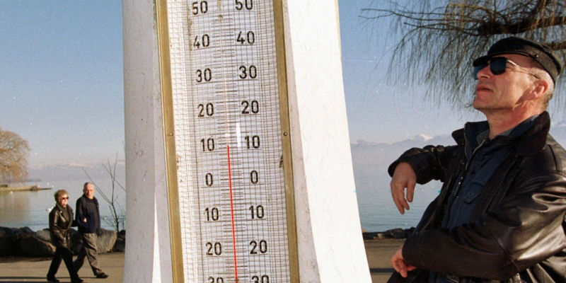 Zweistellige Plus-Temperaturen im Januar sind ein sicherer Hinweis auf den Klimawandel. Foto: Trezzini, Keystone.