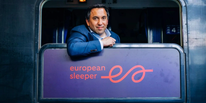 Er setzt auf die Zukunft des Nachtzugs: Elmer van Buuren, Mitbegründer von European Sleeper. Foto: zvg