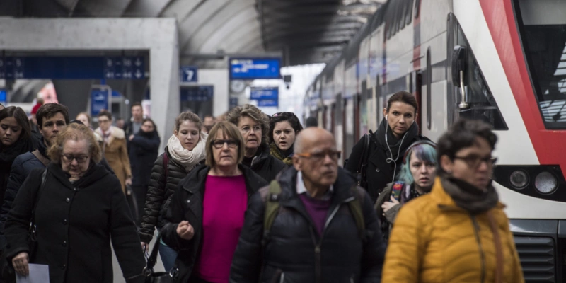 Grössere, hochfrequentierte Bahnhöfe sind bei Dieben als Arbeitsort besonders gefragt. Foto: Ennio Leanza (Keystone)