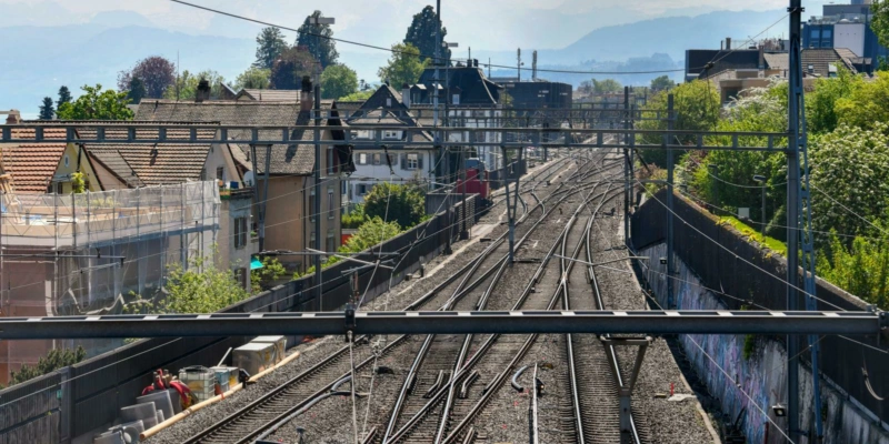 Der Bahn-Ausbauschritt 2035 bezweckt, die sich abzeichnenden Engpässe im Eisenbahnnetz zu beheben.  Foto: Manuela Matt