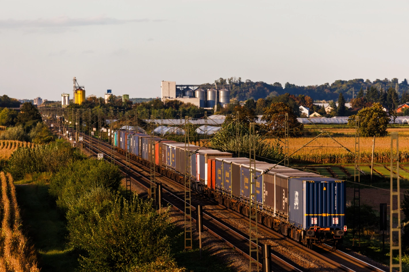 Der Güterverkehr verursacht den meisten Lärm auf Schienen. Foto: Keystone.