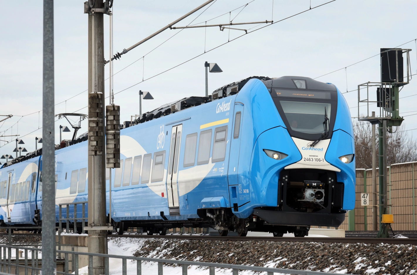 Ein Besitzerwechsel steht bevor: Go-Ahead-Regionalzüge wie dieser in Bayern fahren künftig für die österreichische Staatsbahn. Foto: Karl-Josef Hildenbrand (Keystone)