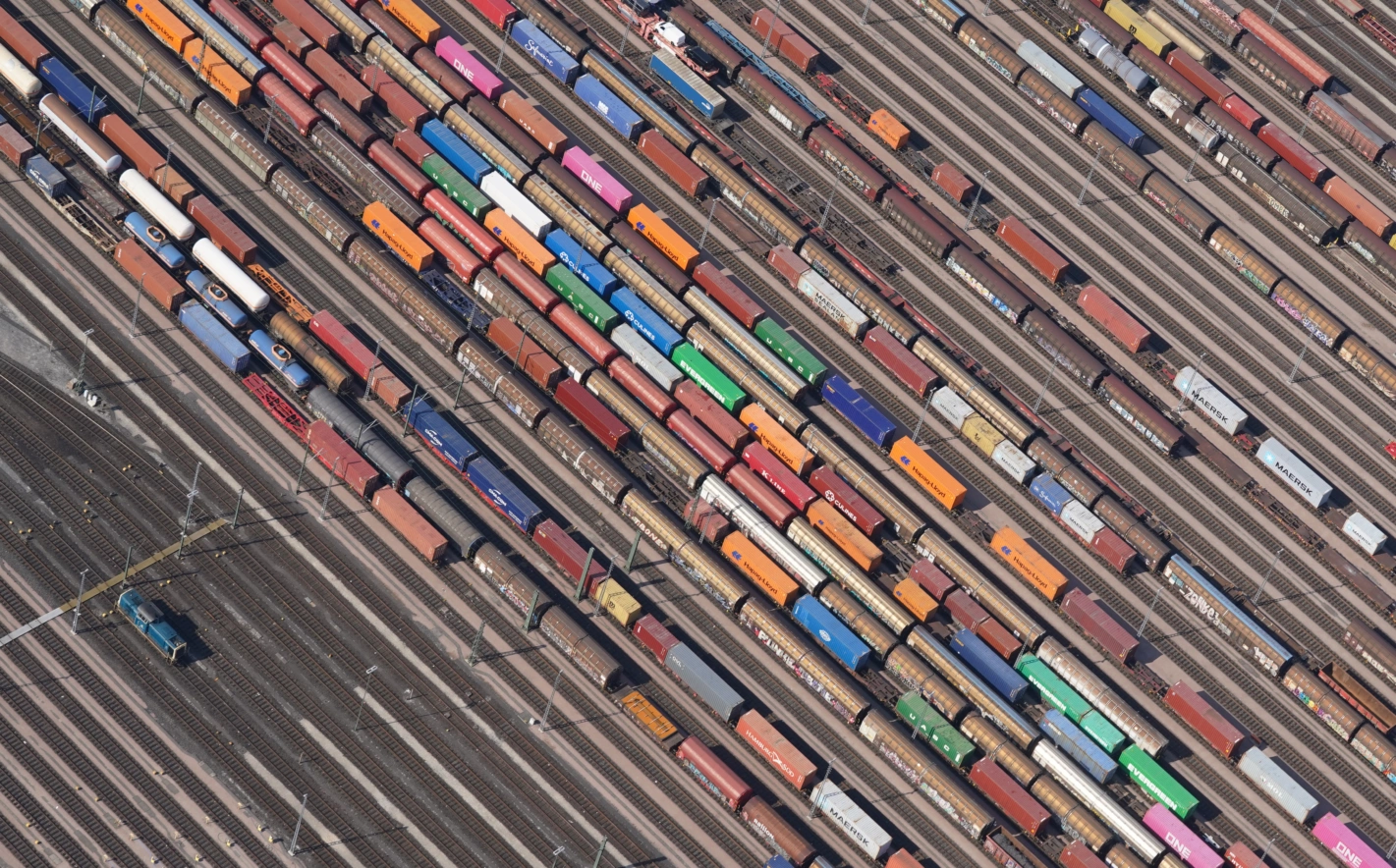 Der Schienengüterverkehr soll bis 2030 einen Anteil von 30 Prozent am Verkehrsaufkommen erreichen. Foto: Keystone