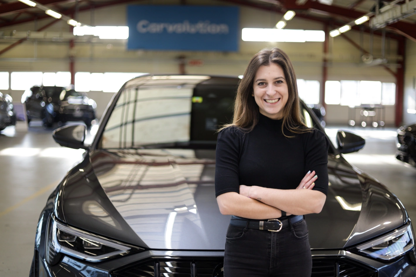 Lea Miggiano, CMO und Co-Gründerin vom Auto-Abo-Anbieter Carvolution. Foto: Meryl Nützi
