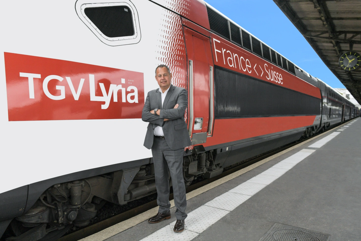 TGV-Lyria-Chef Eric Dehlinger. Foto: zvg