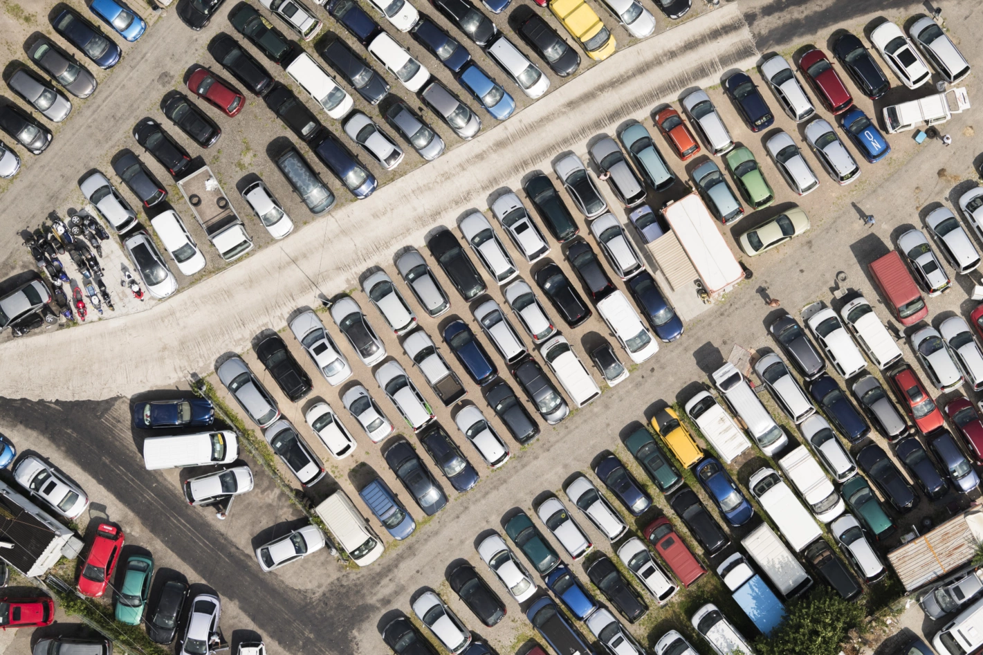 Elektroautos stehen weniger lang beim Händler. Im Bild ein Autohändler bei Wallisellen. Foto: Urs Jaudas